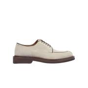 Scarosso Klassisk Mario Sand Suede Derby Sko Beige, Herr