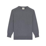 Noyoco Rund Hals Togo Jumper Gray, Dam