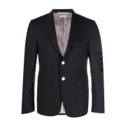 Thom Browne Klassisk Randig Blazer Blue, Herr