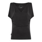 RRD MM V-Hals T-Shirt Black, Dam