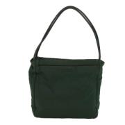 Prada Vintage Pre-owned Tyg prada-vskor Green, Dam