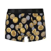 Moschino Boxershorts med Logomärke i Midjan Multicolor, Herr