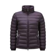 Moncler Abderos Jacka - Kort dunjacka med hög krage Black, Dam