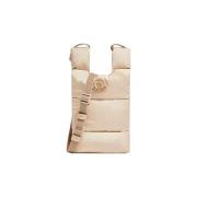 Moncler Liten Crossbody Väska - Legere Beige, Dam