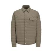 Moncler Iseran Dunjacka - Modern Overshirt Silhuett Green, Herr