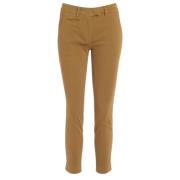 Dondup Slim-Fit Jeans för Moderna Kvinnor Brown, Dam