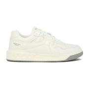 Valentino Garavani One Stud Läder Sneakers White, Herr