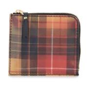 Comme des Garçons Lenticular-effekt Tartan Plånbok Multicolor, Herr