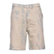 Amish Denim Bermuda Shorts Multicolor, Herr