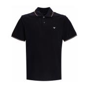 Emporio Armani Stilig Polo för Män Blue, Herr