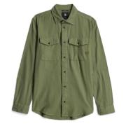 G-star Marine Slim Fit Skjorta Green, Herr