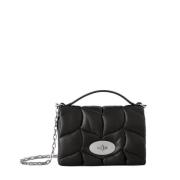 Mulberry Liten Softie Svart Läder Väska Black, Dam