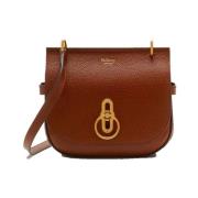 Mulberry Liten Amberley Satchel, Daisy SCG Oak Brown, Dam