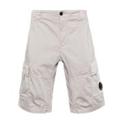 C.p. Company Flex Cargo Shorts Gray, Herr