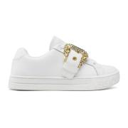 Versace Jeans Couture Läder Logosneakers White, Dam