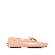 Tod's Läderloafers för Kvinnor Pink, Dam