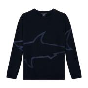 Paul & Shark Stiliga Sweaters Blue, Herr