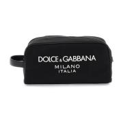 Dolce & Gabbana Gummilogo Beauty Case Black, Herr