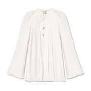 Lanvin Veckad skjorta White, Dam