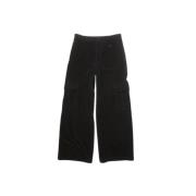 Acne Studios Casuala svarta byxor Black, Dam