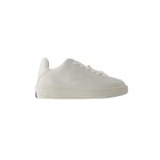 Burberry Laeder sneakers White, Dam