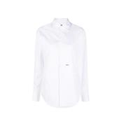 Dsquared2 Stretch Bomullsskjorta White, Dam