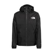 The North Face Svart vindjacka för män och kvinnor Black, Herr