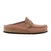 Birkenstock Rosa spänne sandaler Pink, Dam