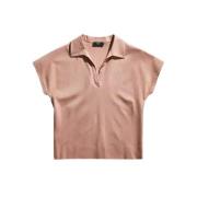 Fay Powder T-shirts och Polos Pink, Dam