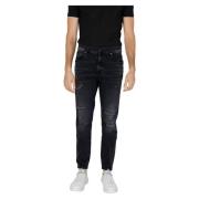 Antony Morato Herr Skinny Jeans - Vår/Sommar Kollektion Black, Herr