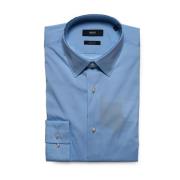 Boss Herwing Skjorta, Italia, Extra-Slim Fit Blue, Herr