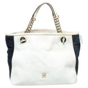 Carolina Herrera Pre-owned Pre-owned Laeder handvskor White, Dam