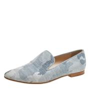 Stella McCartney Pre-owned Pre-owned Canvas lgskor Blue, Dam