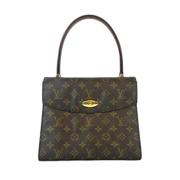 Louis Vuitton Vintage Pre-owned Canvas handvskor Brown, Dam