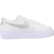 Nike Låg Plattform Dam Sneakers White, Dam