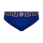 Versace Logo badbyxor Blue, Herr