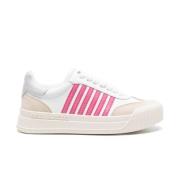 Dsquared2 Vit Rosa Grå Sneakers Multicolor, Dam