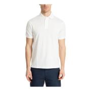 Emporio Armani Logo Polo Shirt White, Herr