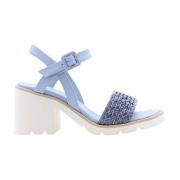 Donna Lei Zico Sandal Blue, Dam