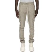 Rick Owens Mastodon Cargo Byxor White, Herr