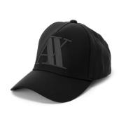 Armani Exchange Svart Herrkeps Black, Herr