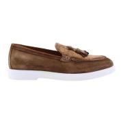 Flecs Klassiska Teddy Moccasin Loafers Brown, Herr