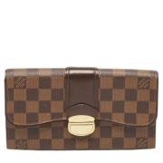 Louis Vuitton Vintage Pre-owned Belagd canvas plnbcker Brown, Dam