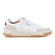 Hugo Boss Vita Läder Sneakers White, Herr