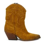 Elena Iachi Bruna Mocka Texan Ankelboots Ss24 Brown, Dam