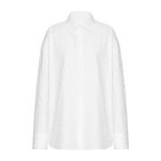 Valentino Garavani Toile Iconographe Skjorta White, Dam