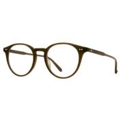 Garrett Leight Clune Oliv Glasögonbågar Green, Unisex