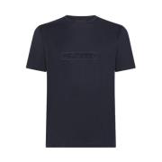 Peuterey Blå Otago MER T-shirt Black, Herr