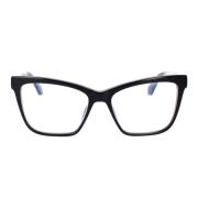 Off White Eleganta Cat-Eye Glasögon Black, Unisex