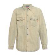 Diesel D-Ocean denimskjorta Beige, Herr